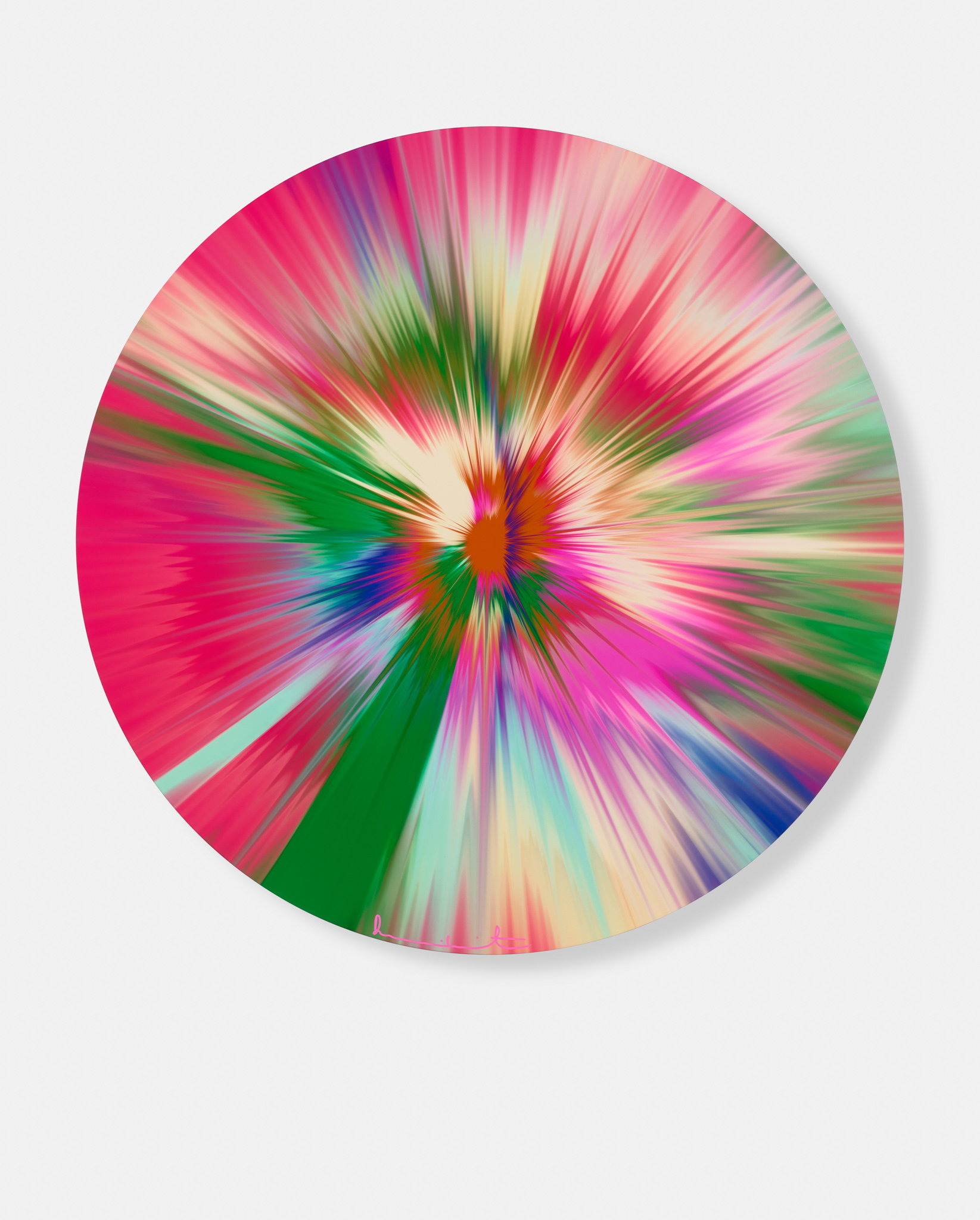 Beautiful, Most Convivial, Gentle And Affectionate Vapor Painting image #1 main image