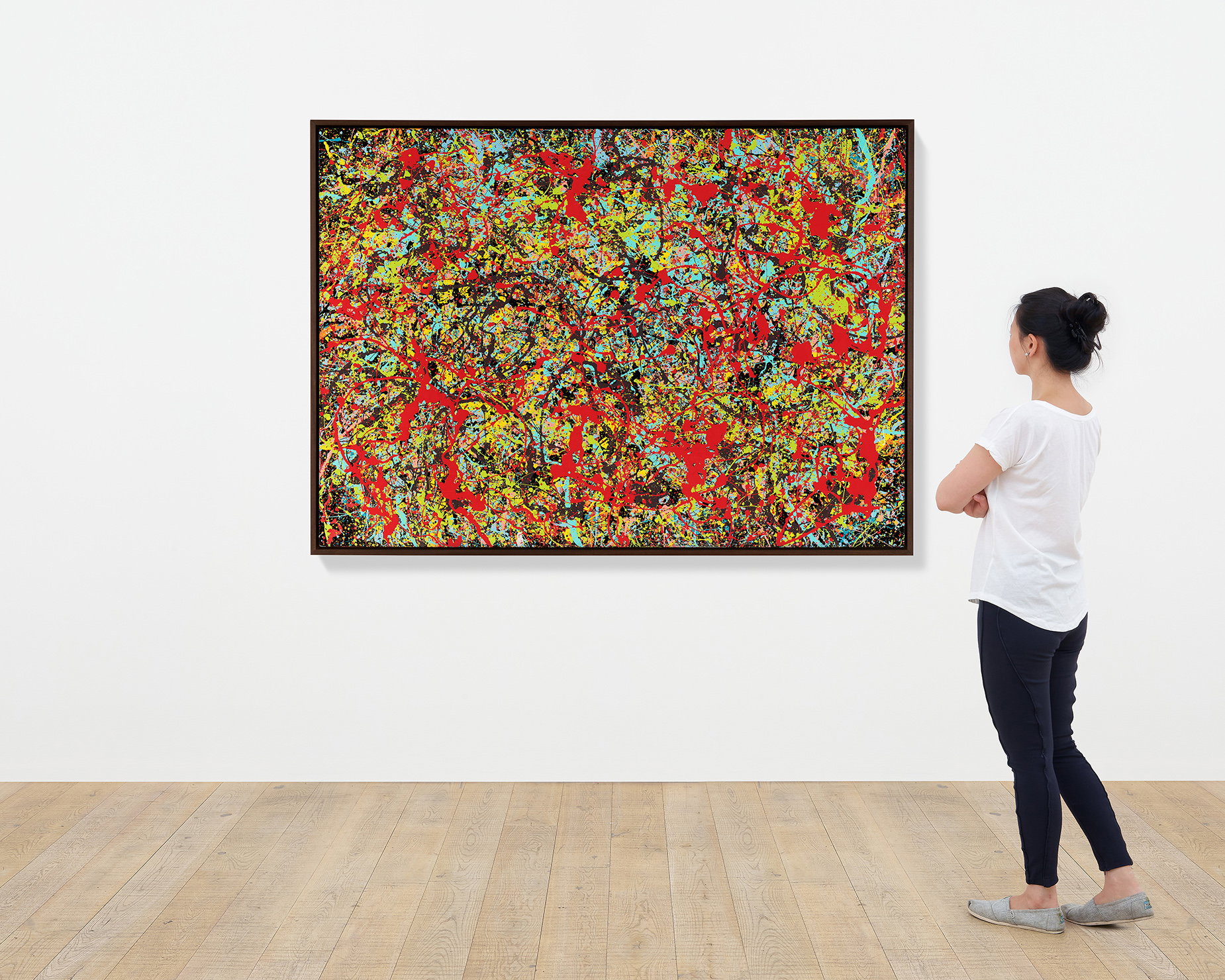 Night Sky, Drenched in Red scale image