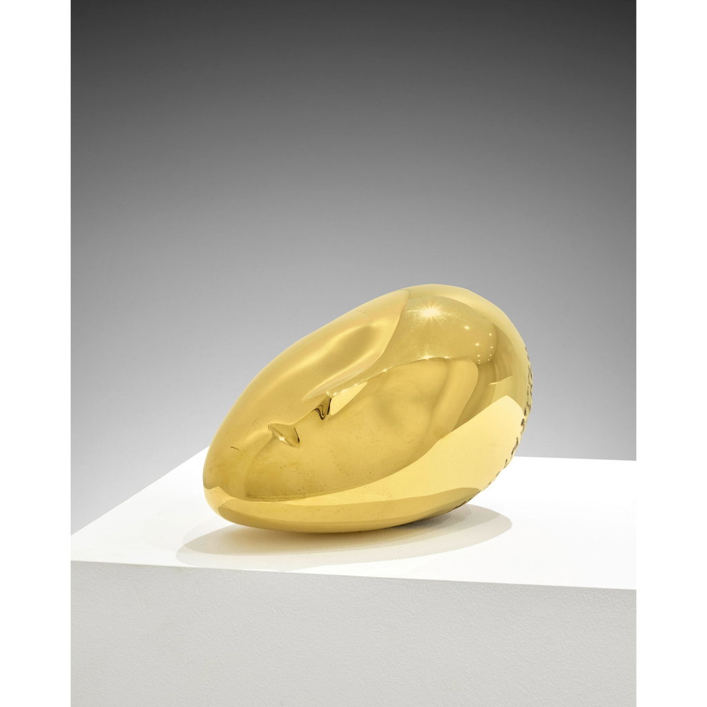 La Muse endormie II, 1917-1922 by Constantin Brancusi sold for $3.09m. Image courtesy of Bonhams