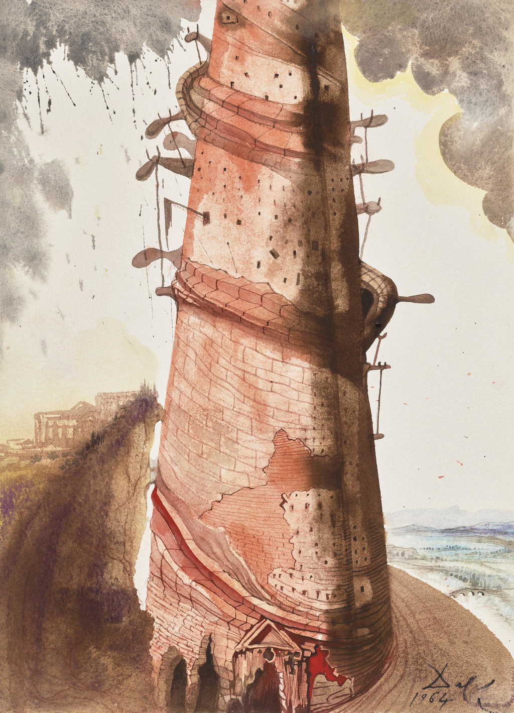 La Tour de Babel, Génésis 11. Image courtesy of Christie's