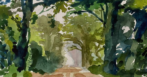 Jeanne Seagle brings Memphis Gardens to life in a new watercolor exhibit