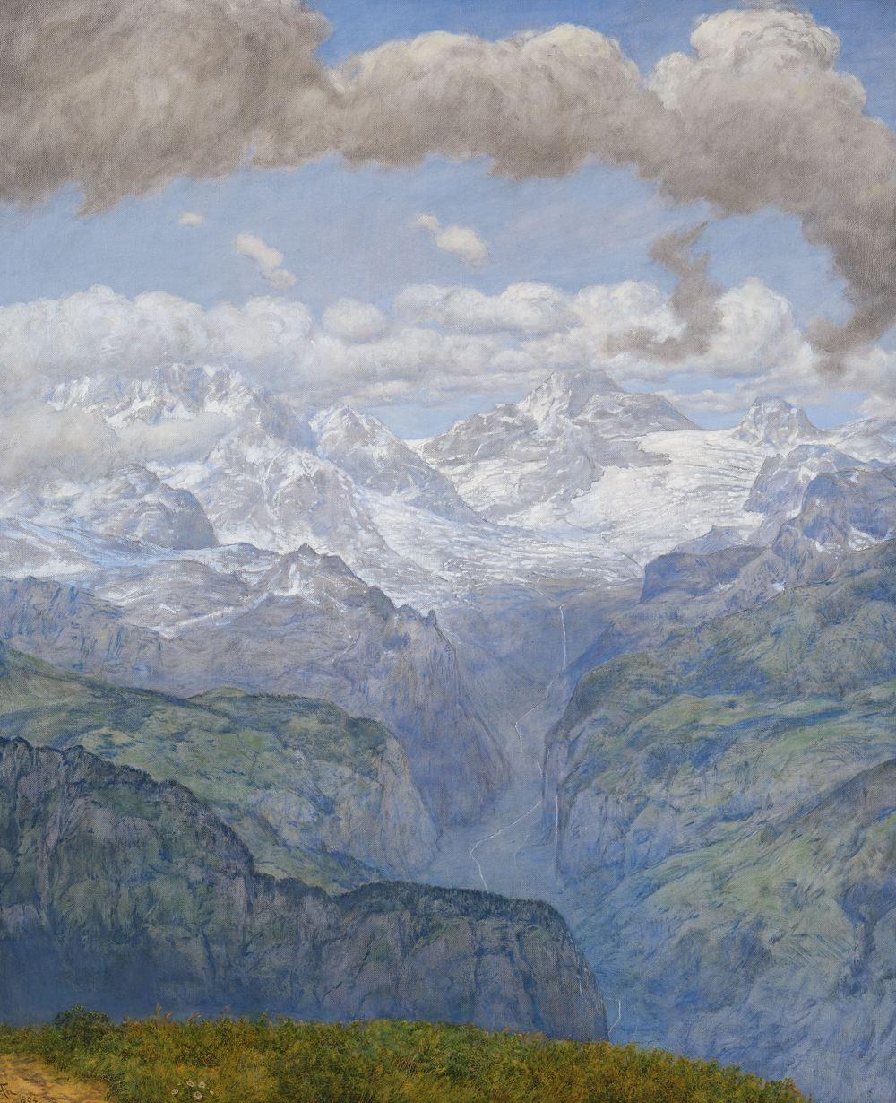View into the Lauterbrunnen Valley. Image courtesy of Koller Auktionen