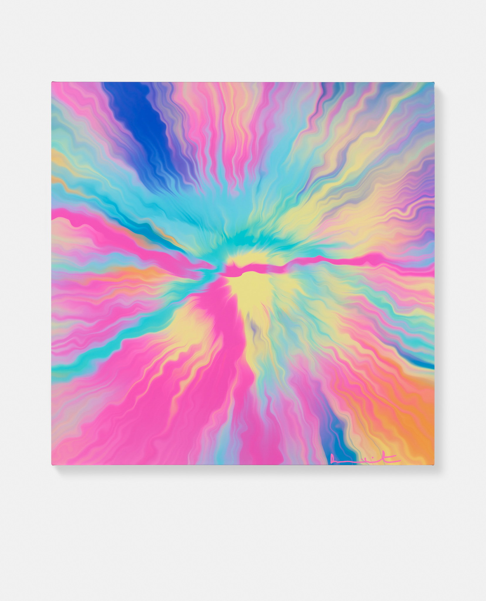 Beautiful, Stronger Than Ever, Maelstrom-Like Bursting River Painting image #1 main image