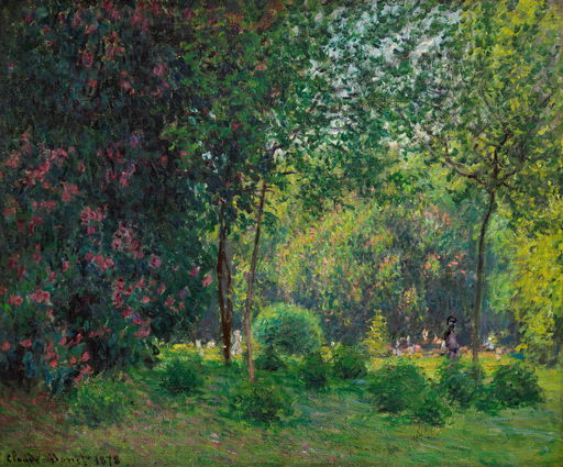 Monet's parklife goes to auction