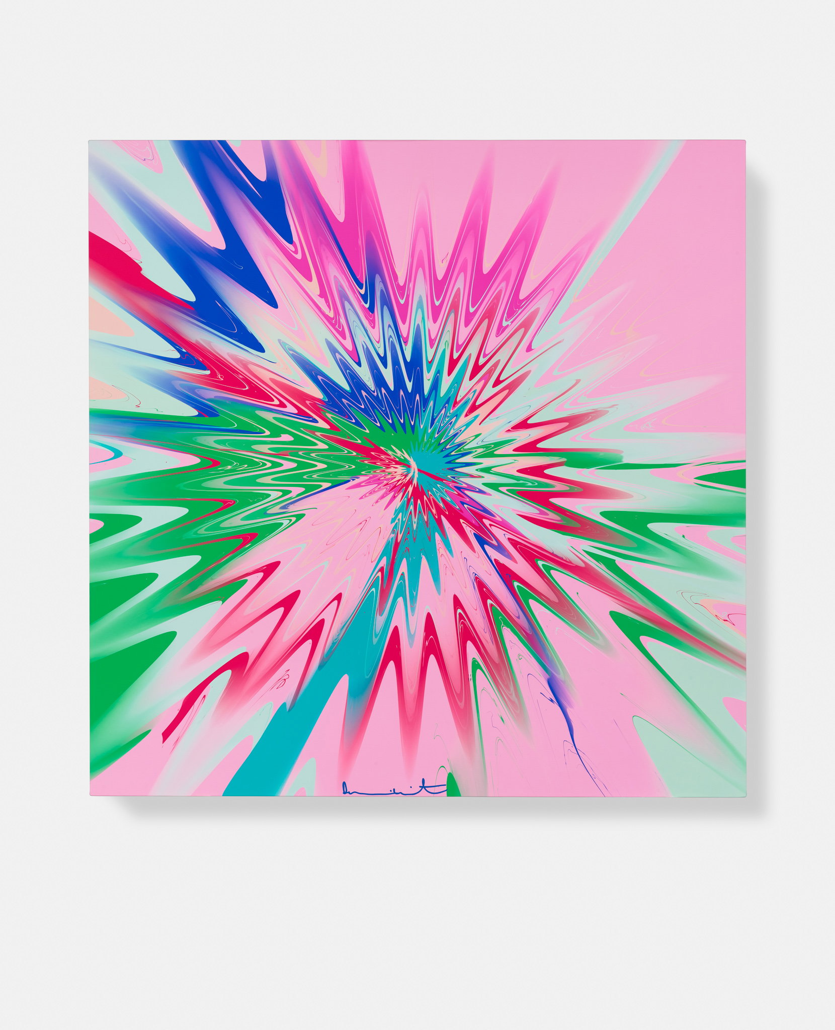 Beautiful, Less Than Usual, Most Abstemious, Brave And High Implosion Painting image #1 main image