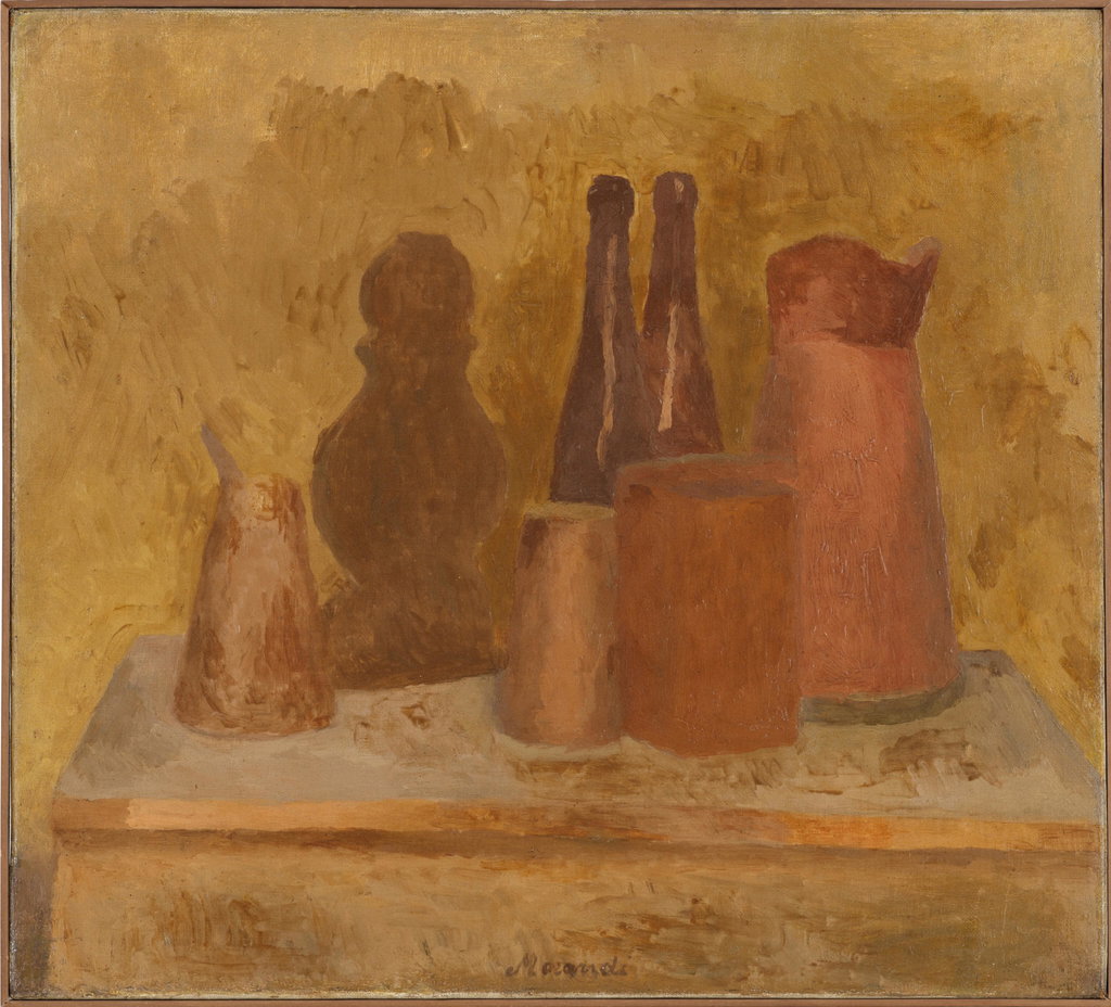 Natura morta by Giorgio Morandi estimated at $940,600 (low) to $1.41m (high). Image courtesy of Sotheby's