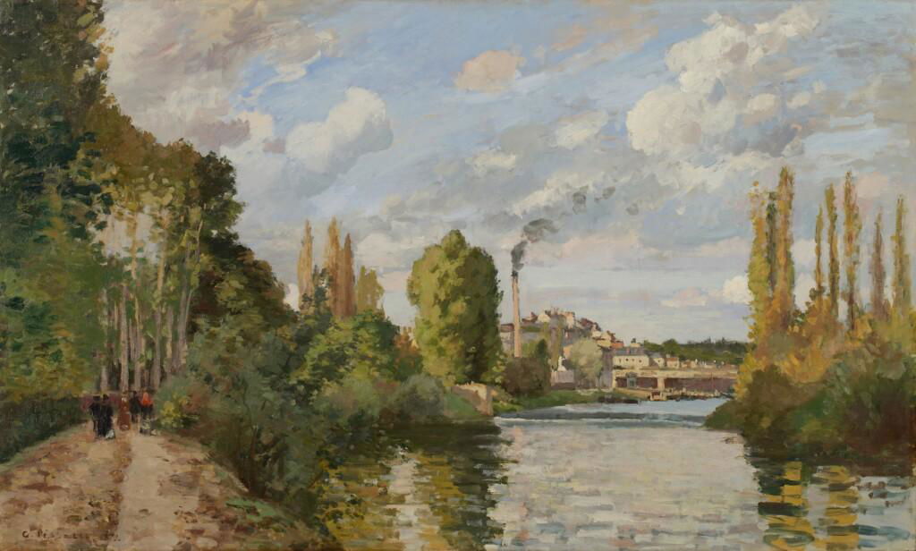 Bords de l’Oise à Pontoise. Image courtesy of Sotheby's