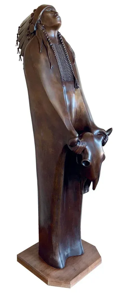 Lament (1990). Sold for $105,300 in 2020. Image courtesy of Scottsdale Art Auction