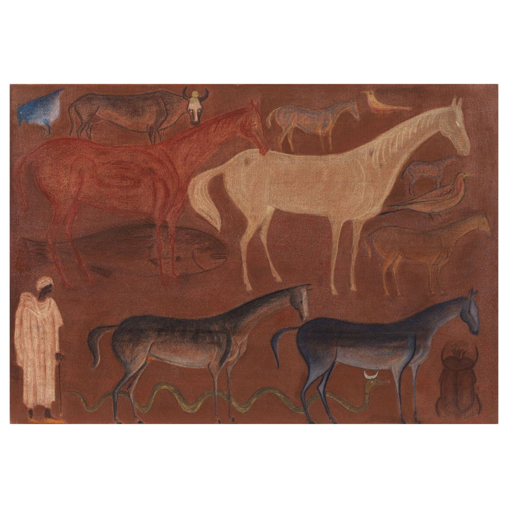 The Silent Herd. Image courtesy of Bonhams