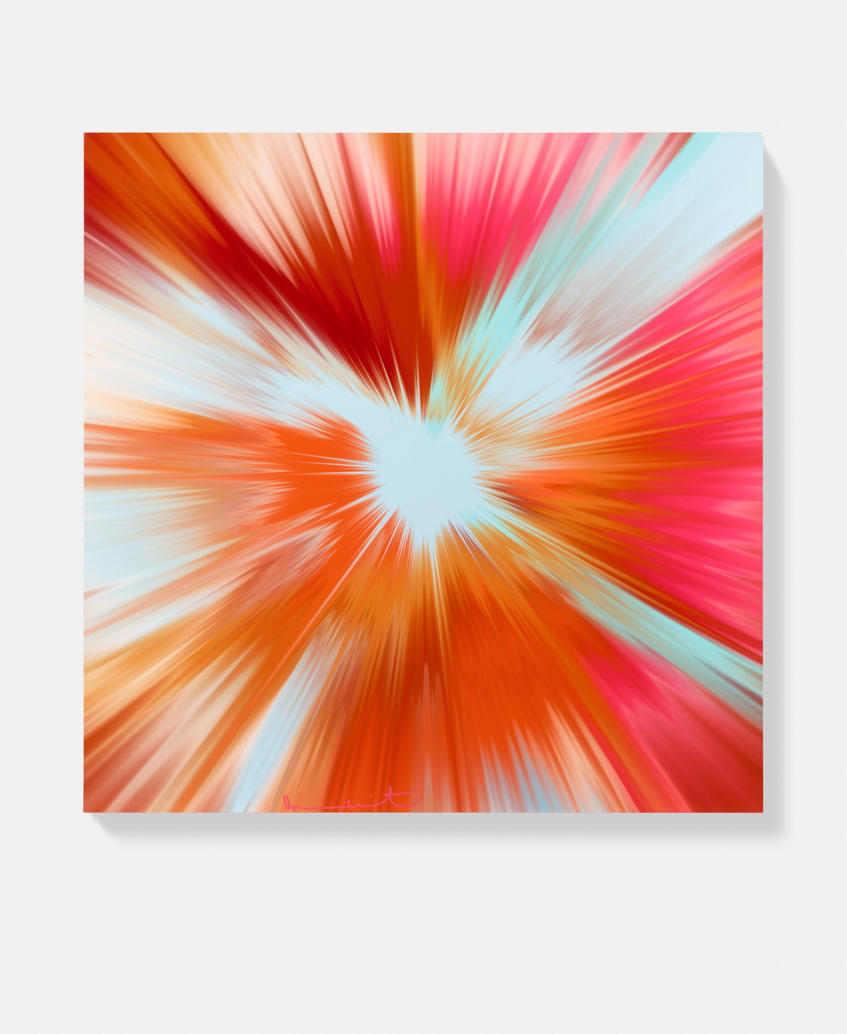 Beautiful, Daringly Good, Somewhat Irredeemable, Unvarying And Unchangeable, Quite Brilliant Vapor Painting image #1 main image
