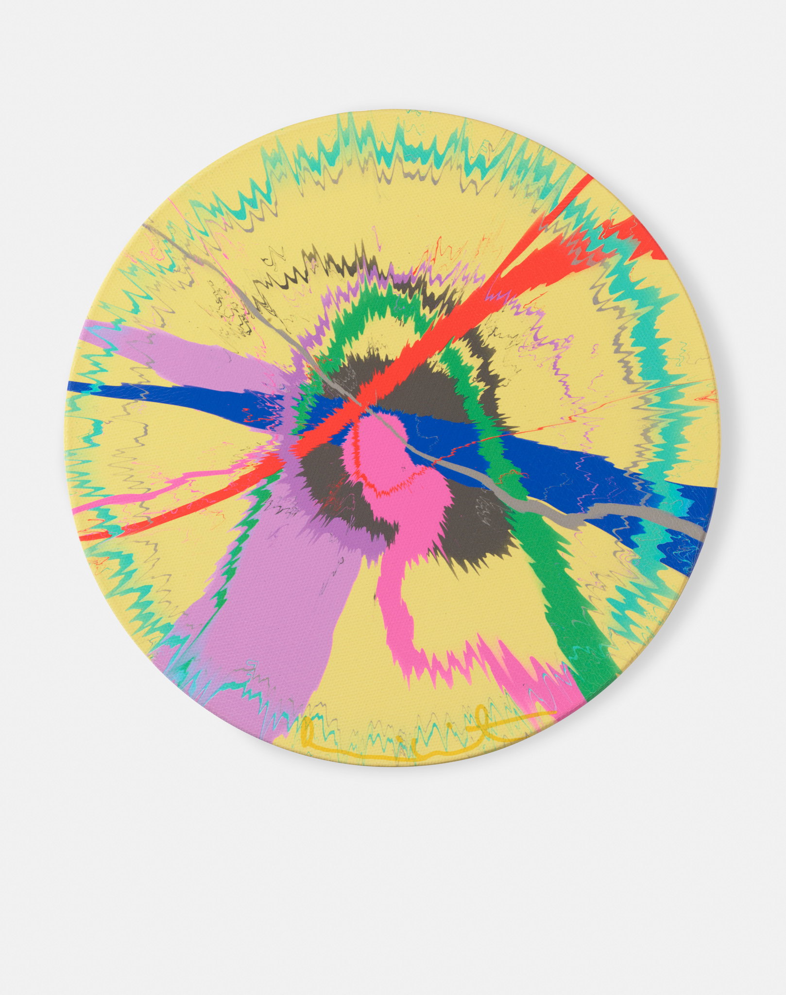 Beautiful, Half Overcast Yet Bright Gyration Painting image #1 main image