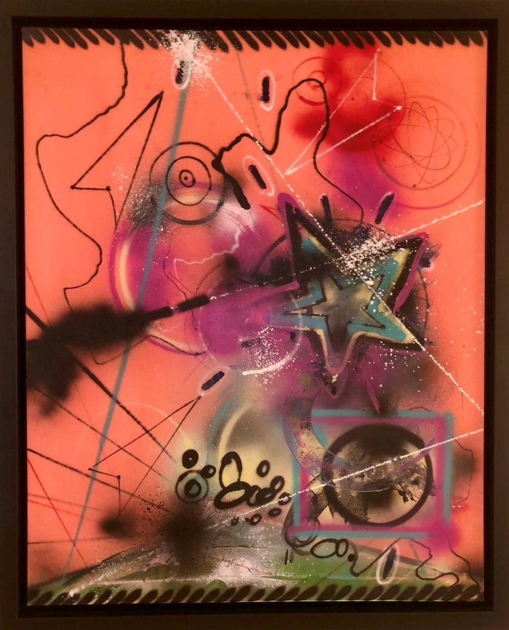 Star System by Futura 2000 sold for $59,100. Image courtesy of Artcurial