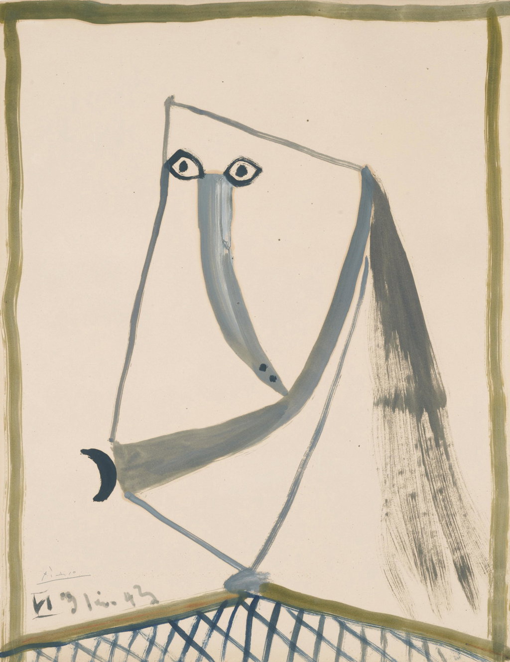Tête de femme. Image courtesy of Sotheby's