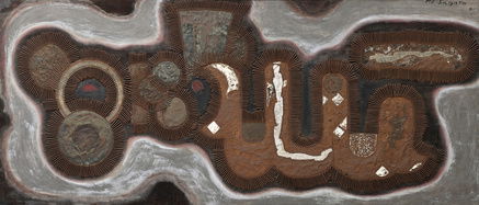 The Vision and the Eaterpiler. Image courtesy of Saffronart