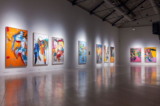 Daniel Richter: Torf at Museumsinsel Schloss Gottorf