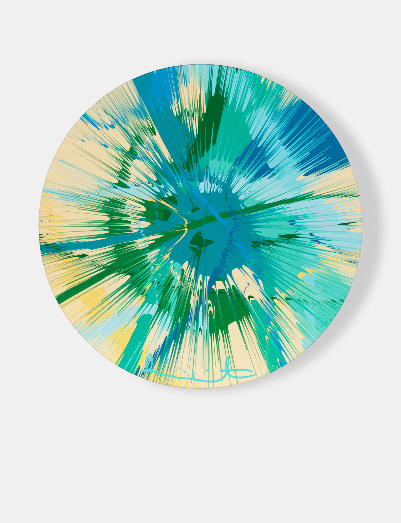 Beautiful, Pure-Hearted, Headstrong, Goodhearted Tourbillon Painting image #1 main image