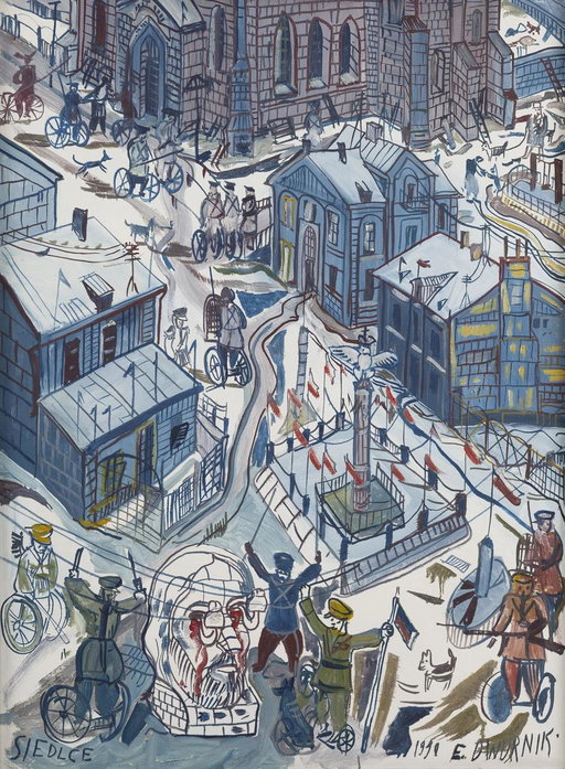 Edward Dwurnik Work Heads to Auction