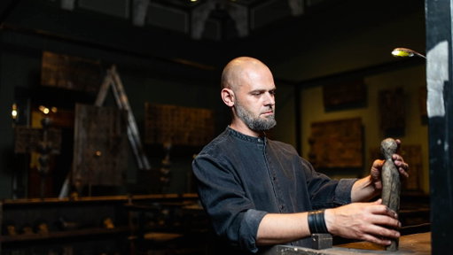 Exhibition by Kharkiv artist Zorkin opens at Khanenko Museum