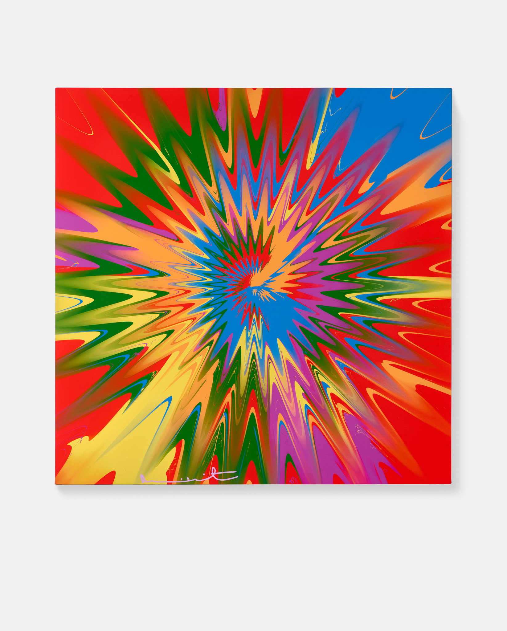 Beautiful, Less Earnest, Yet Simple, Too Strong, Natural And Dignified Implosion Painting image #1 main image