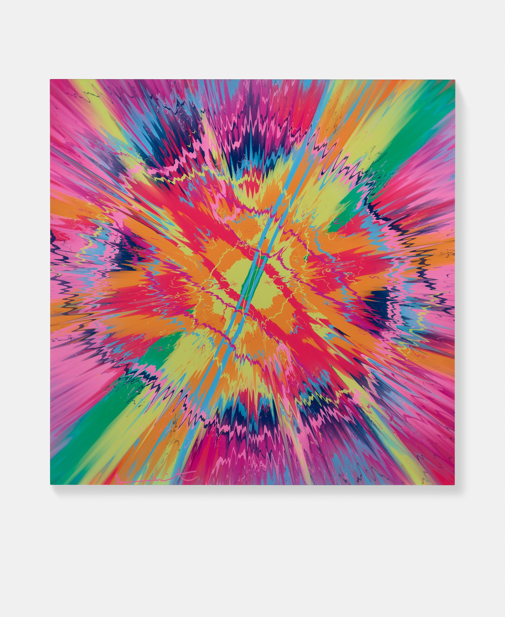 Beautiful, Very Enterprising, Admirably Formed, Most Harmonious, Quick And Powerful Nebula Painting image #1 main image