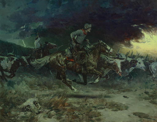 Frank Tenney Johnson Work with $500,000 Estimate Heads to Auction