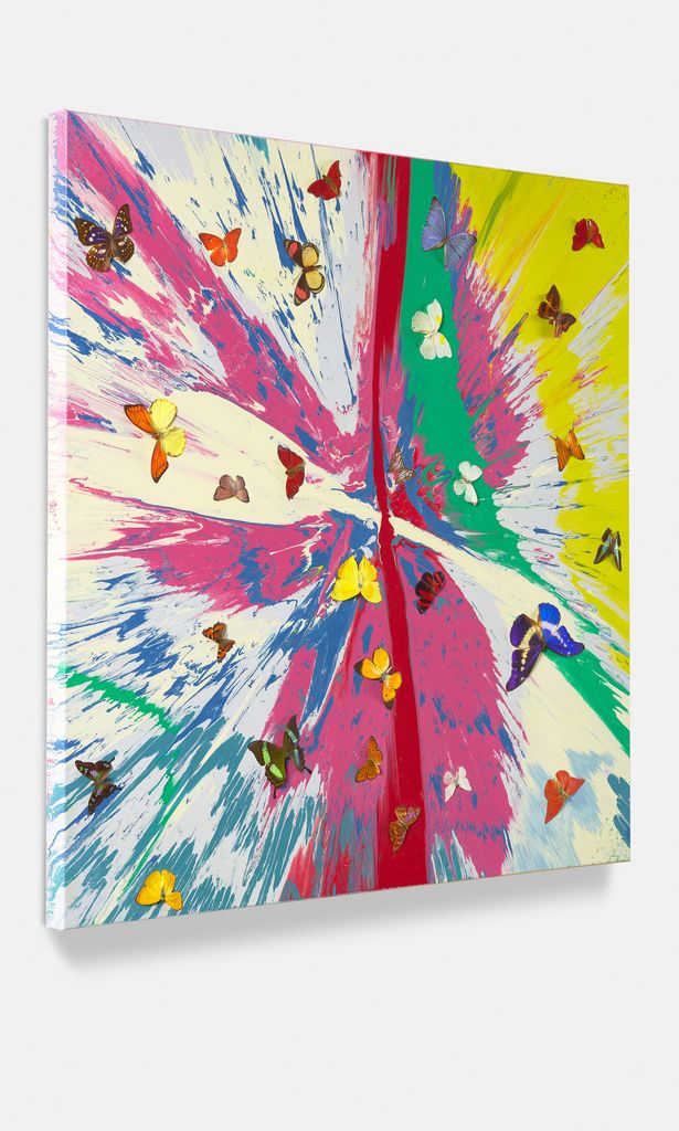 Beautiful Chemical Messenger of Joy Painting (with Butterflies) 2