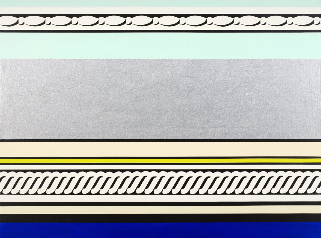 Entablature by Roy Lichtenstein sold for $1.02m. Image courtesy of Sotheby's