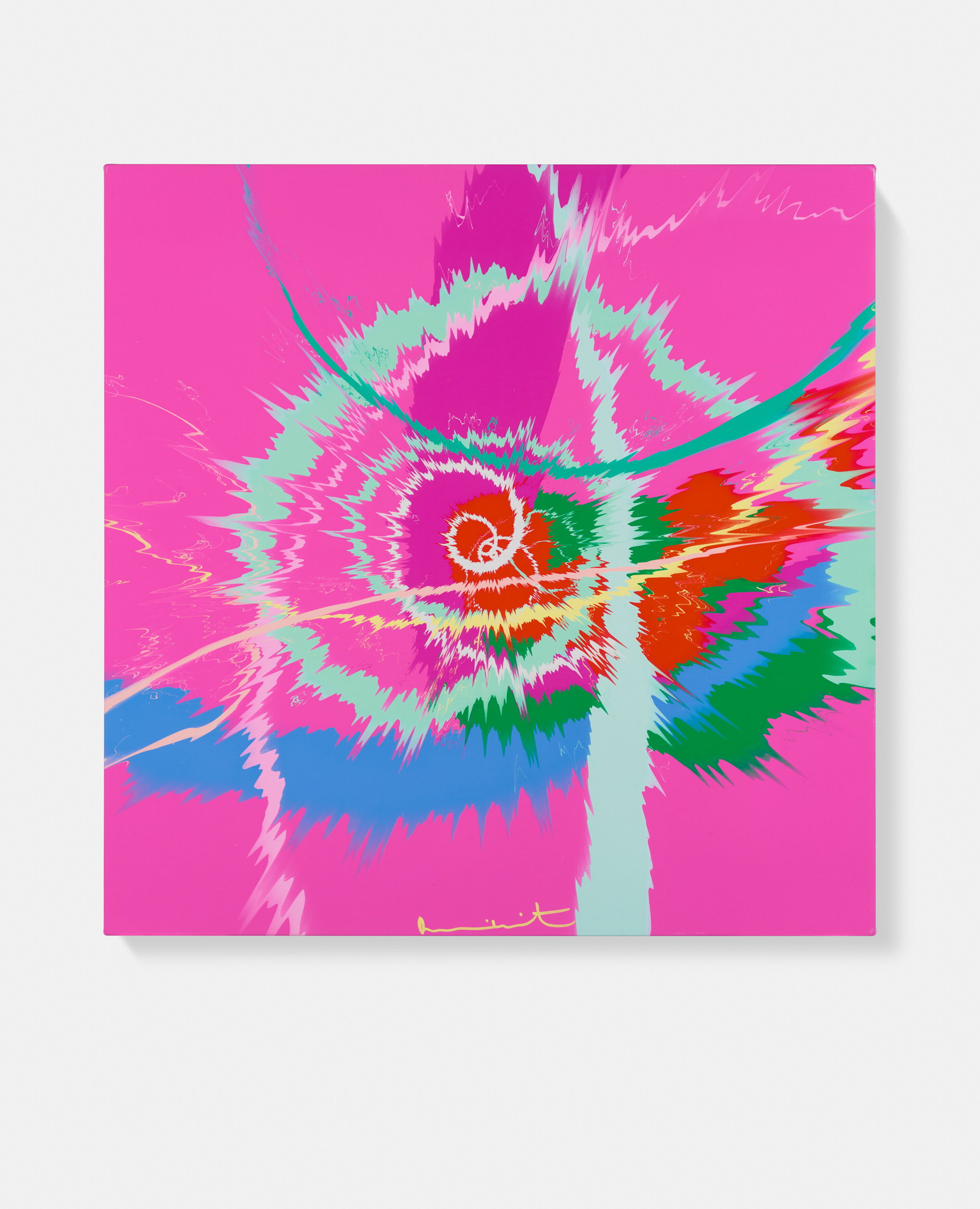 Beautiful, Ever Affectionate, Yet Humble, Uncandid, Almost Invisible But Still Gyration Painting image #1 main image