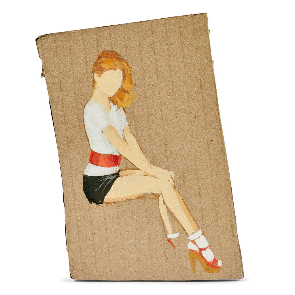 Untitled by Gideon Rubin sold for $7,696 (340% above estimate). Image courtesy of Artcurial