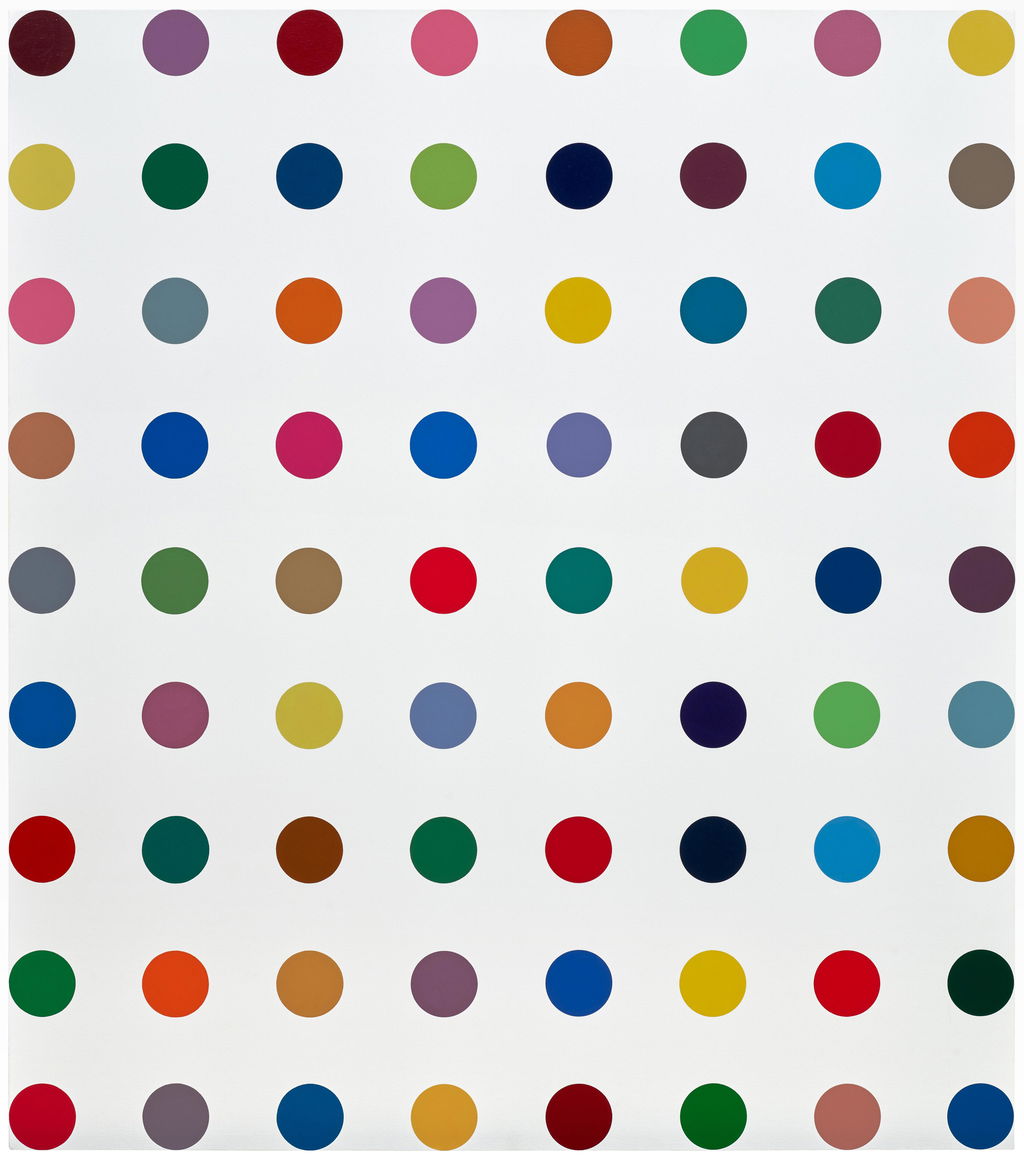 Adenosine Monophosphate by Damien Hirst sold for $349,400.
Image courtesy of Phillips