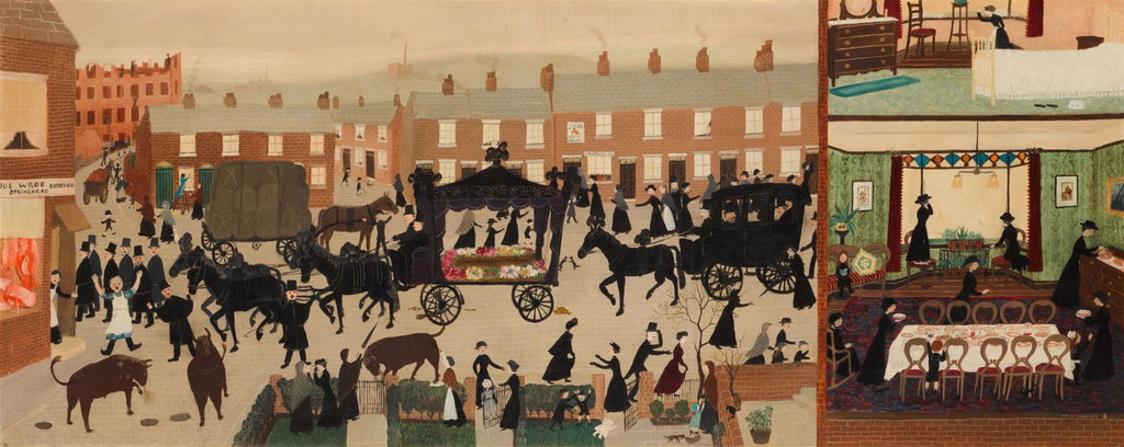 Uncle Tom's Funeral Procession. Image courtesy of Sotheby's
