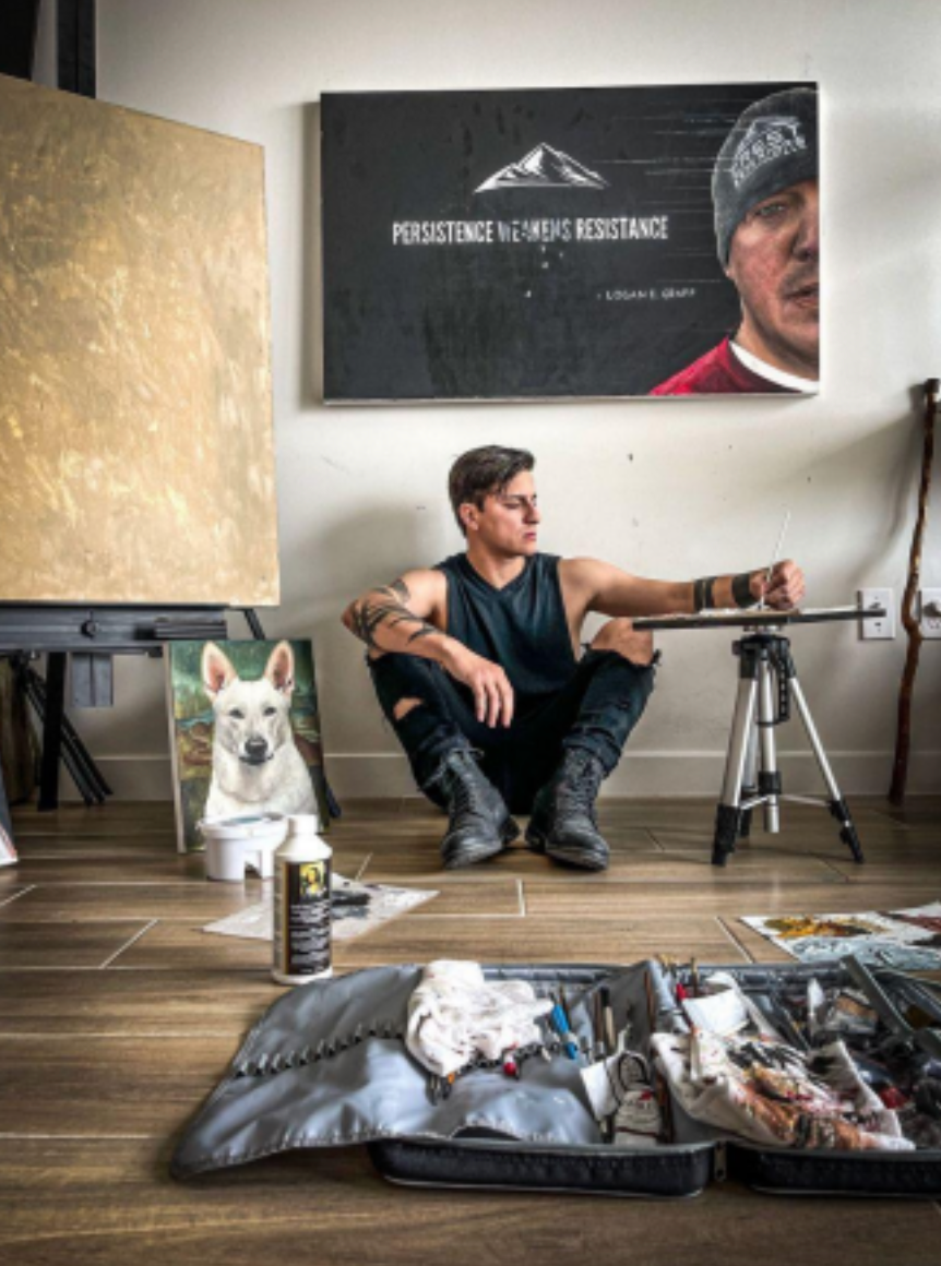 From painting for Logan Paul to filming for media powerhouses; Giorgio Da Vinci Reveals How He Secures Featured Documentaries — Flaunt Magazine