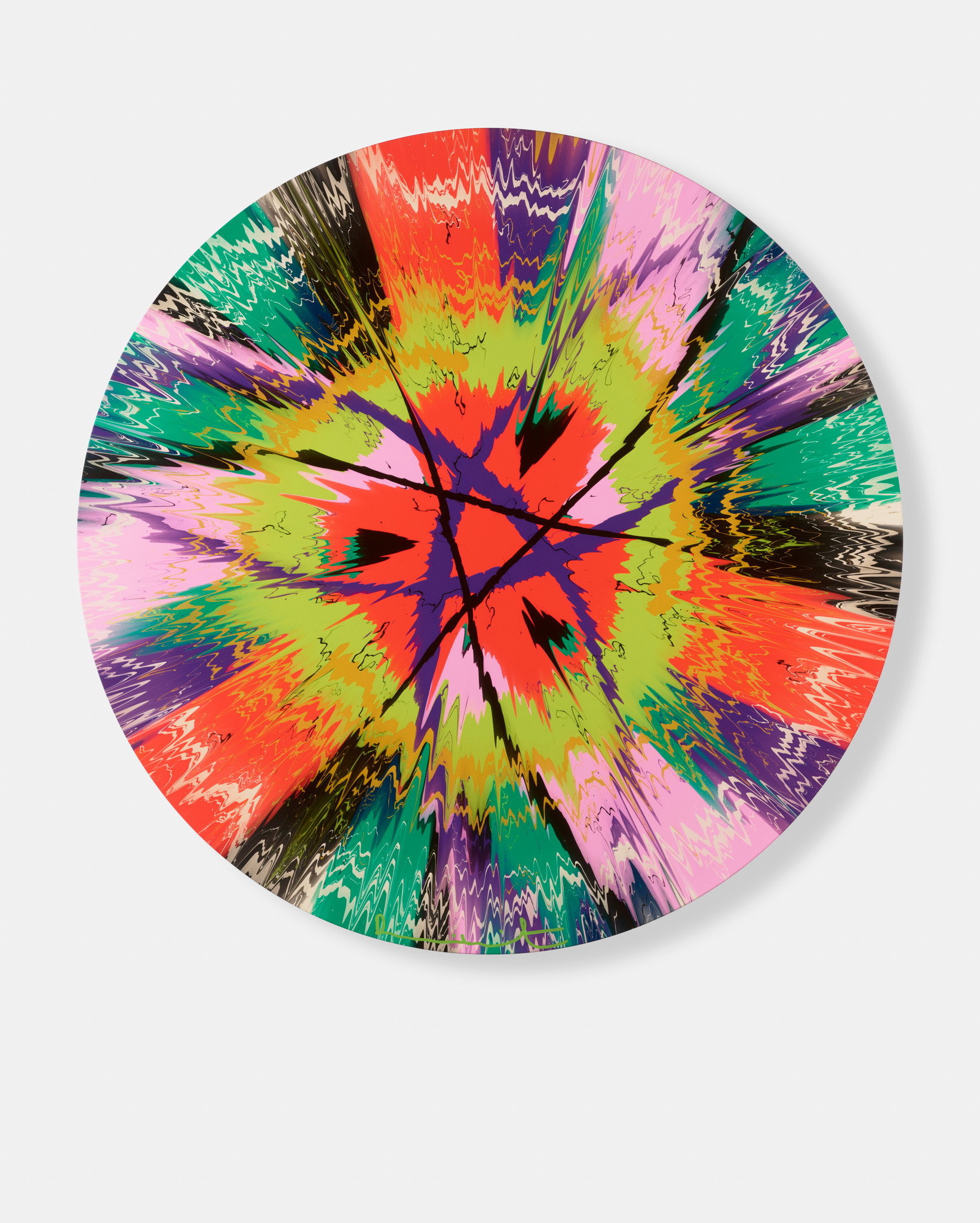 Beautiful, Full To Overflowing, Mohawk, Raucous And Enthusiastic Galaxy Painting image #1 main image