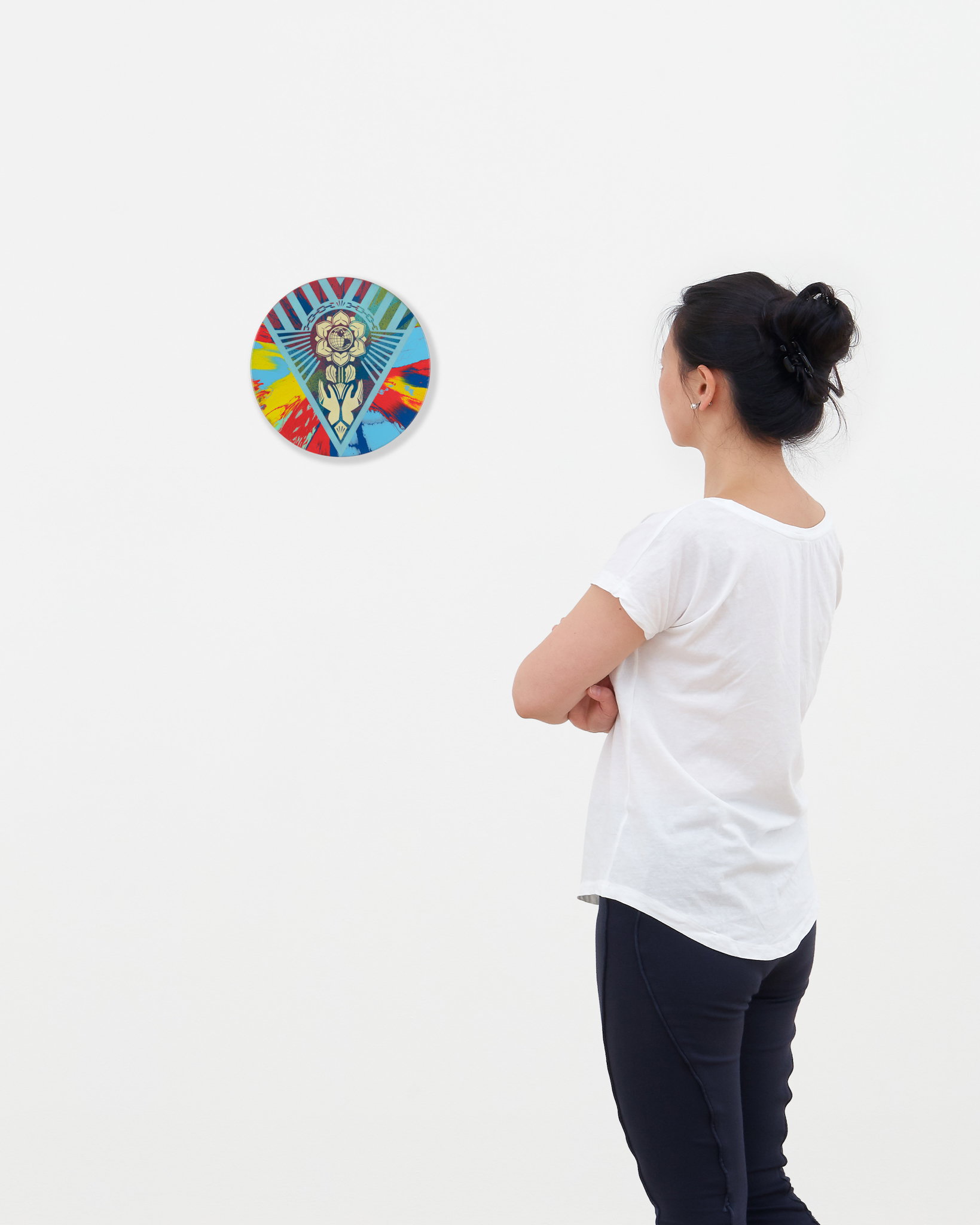 Beautiful Rotating Earth Justice Spin Painting scale image
