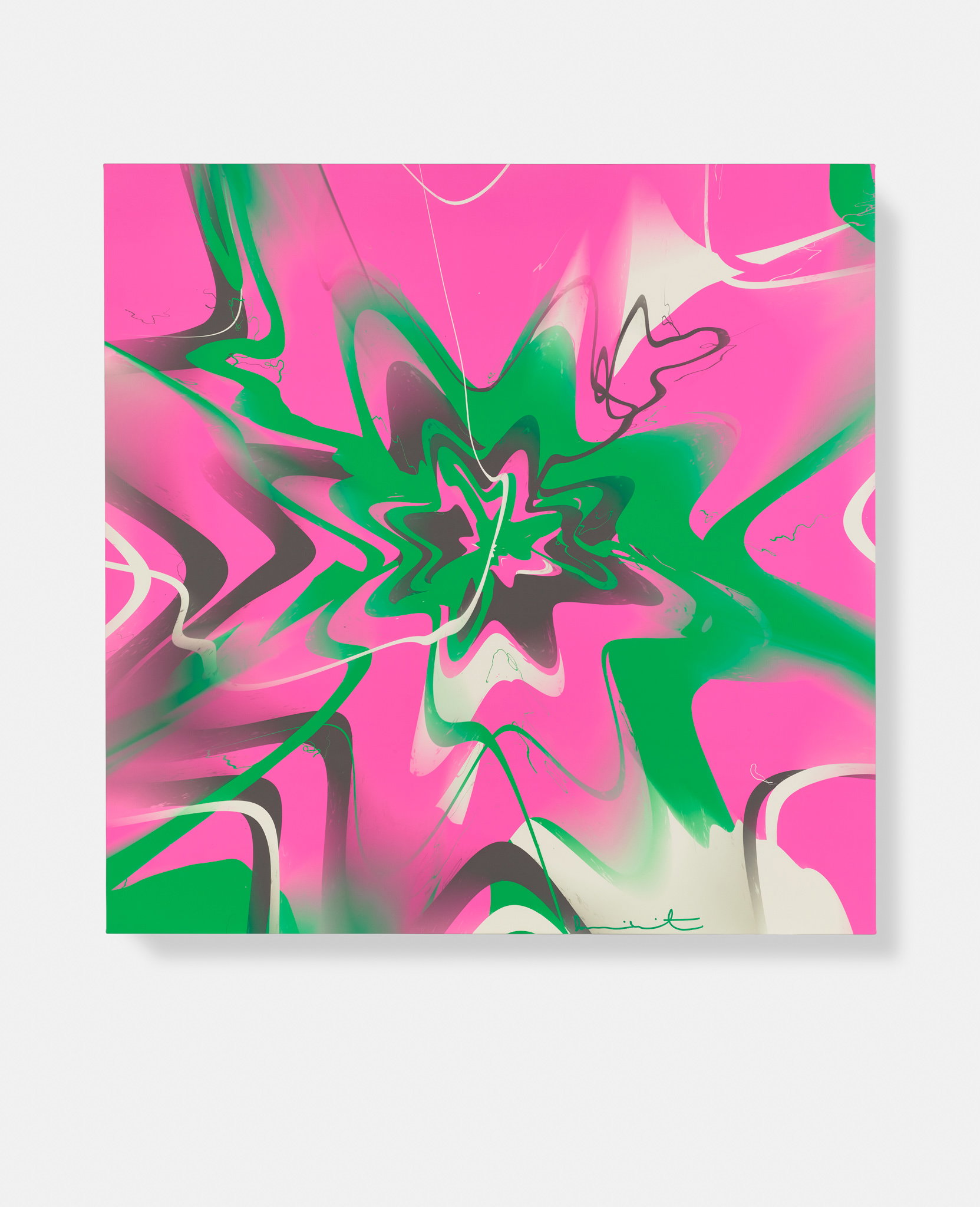 Beautiful, Socially Important, Yet Undiminished, Ever Active, Singularly Opportune Aura Painting image #1 main image