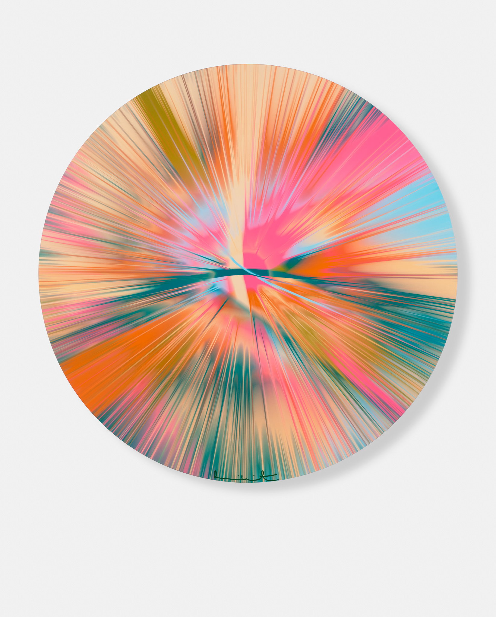 Beautiful, Soul-Greeting Tourbillon Painting image #1 main image