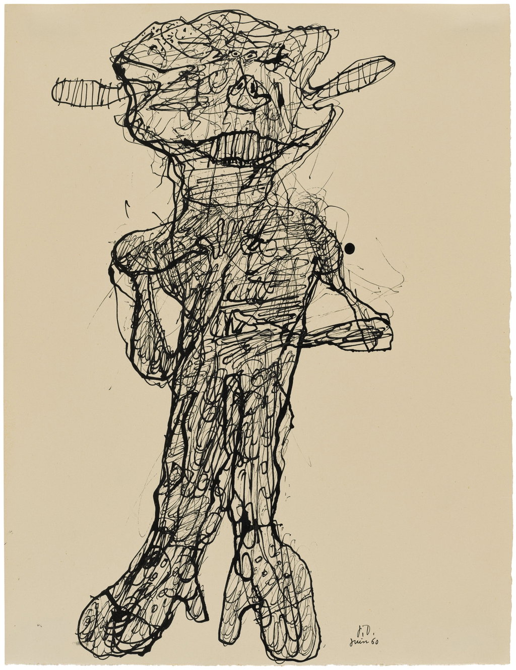 Jean Dubuffet Work Sells for $49,000 But Delivers a 53% Negative Return