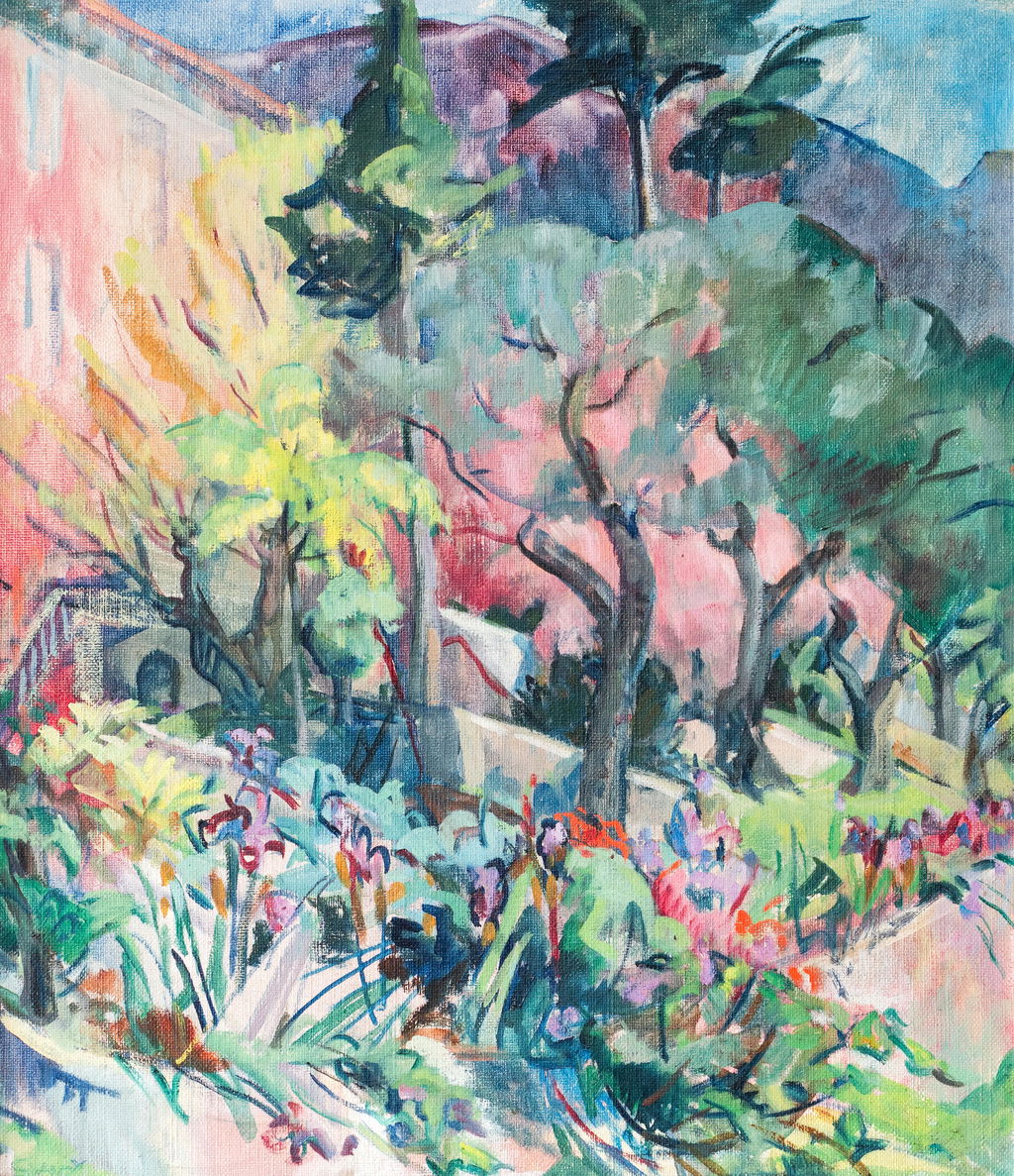 South of France landscape by Mary Swanzy, H.R.H.A. sold for $45,800.
Image courtesy of Bonhams