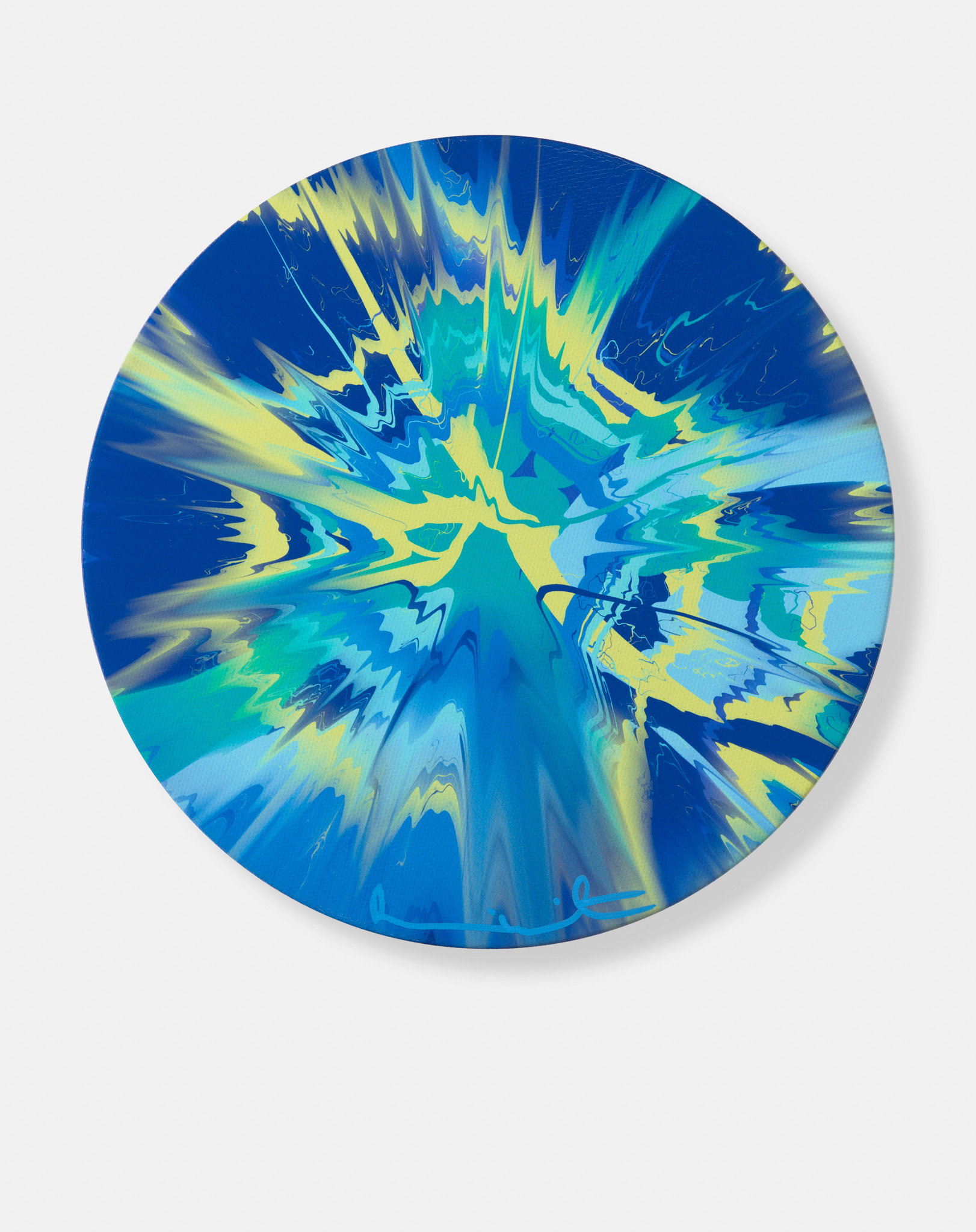 Beautiful, Intensely Sentimental, Most Jubilant, Somewhat Tempest Helter Skelter Painting image #1 main image