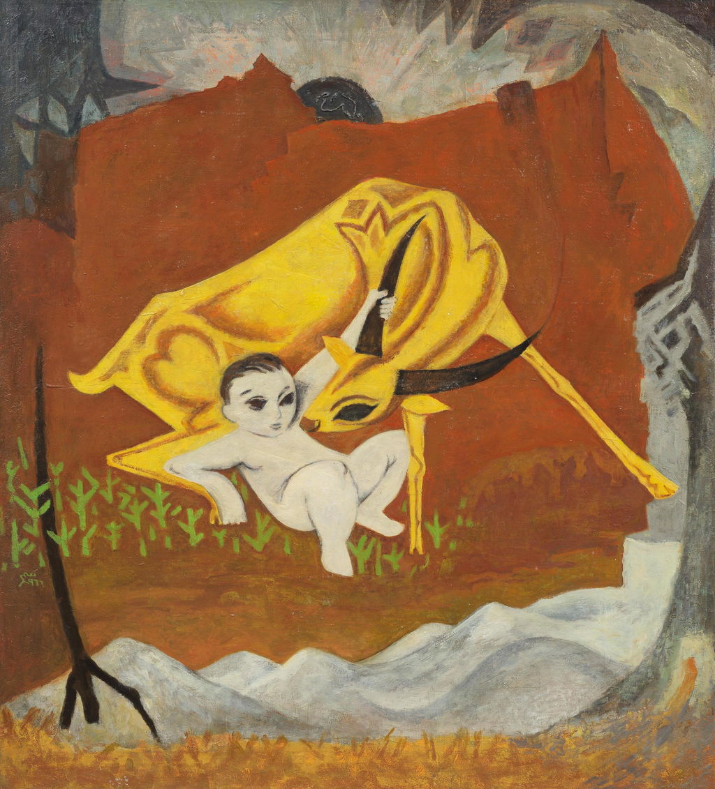 Hayy ibn Yaqzan (Alive, son of Awake). Image courtesy of Bonhams