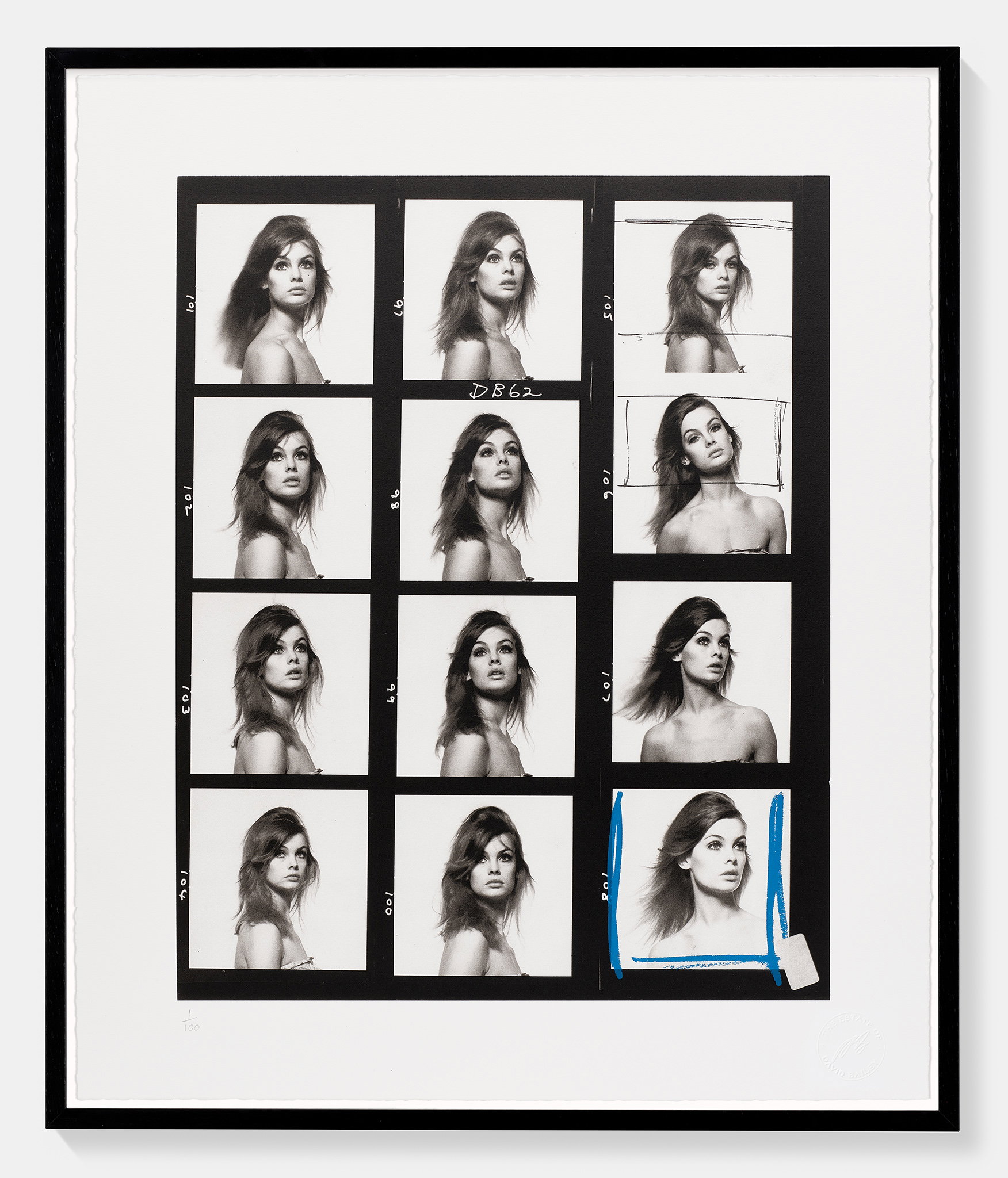 David Bailey - The Pin-Ups Contact Sheets | HENI Editions