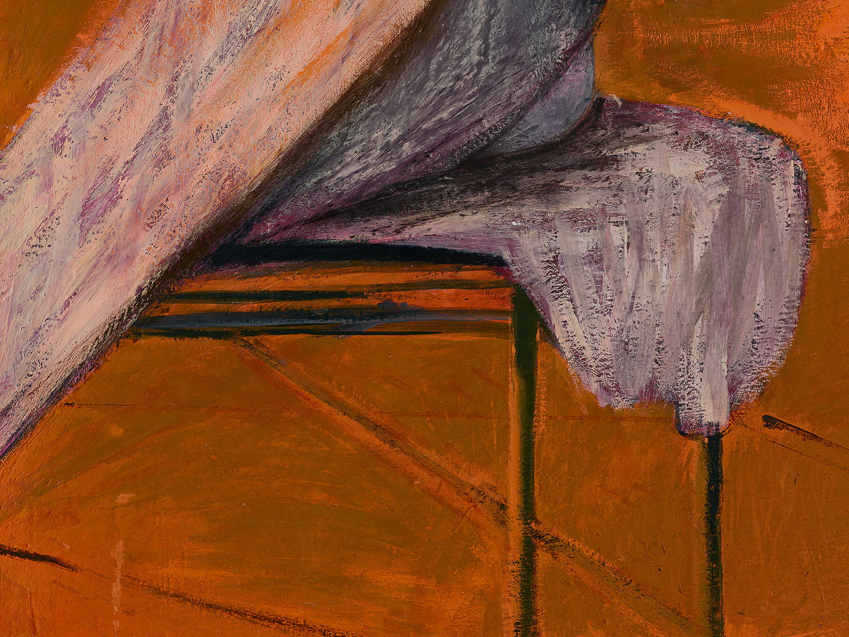 Three Studies for Figures at the Base of a Crucifixion image #5