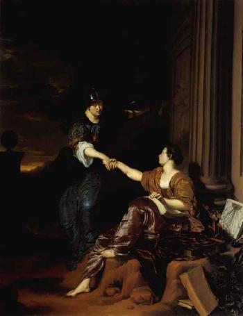 Minerva protecting the Arts (1685). Sold for $88,400 in 1997. Image courtesy of Sotheby's