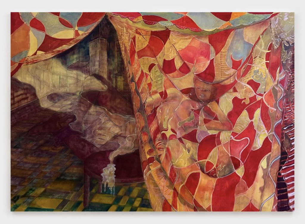Hanz Ronald: A Charmed Hour at Uffner & Liu. Image copyright the artist, courtesy of the gallery.