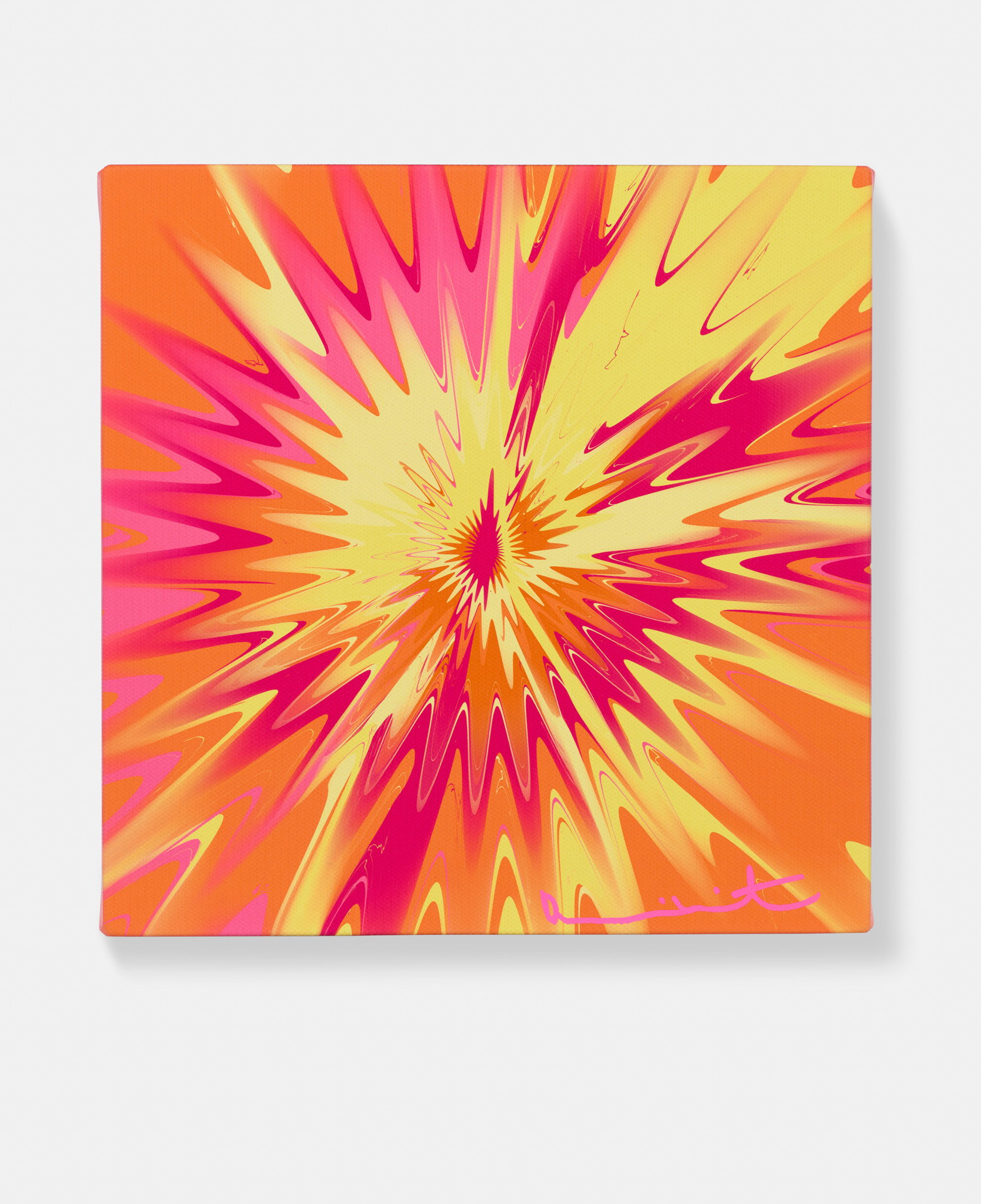 Beautiful, Really Amiable, Unspoken But Important Implosion Painting image #1 main image