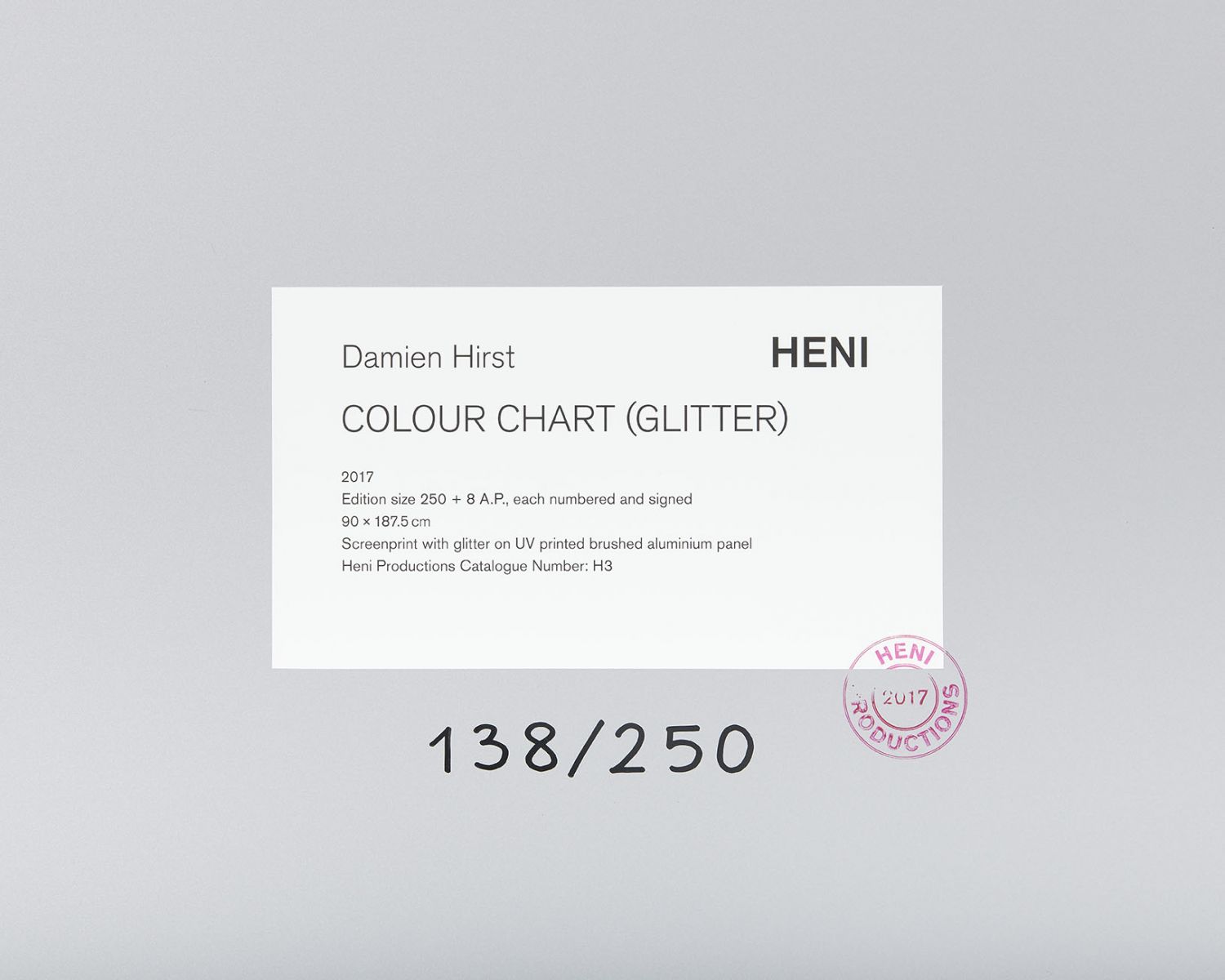 Colour Chart (glitter) image #5