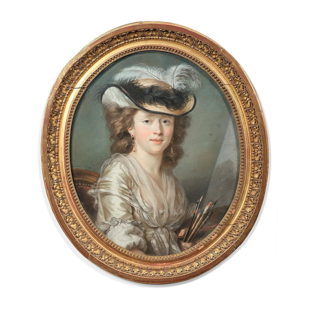 SELF-PORTRAIT (1782). Sold for $991,600 in 2025. Image courtesy of Tajan