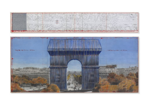 Christo Work Heads to Auction
