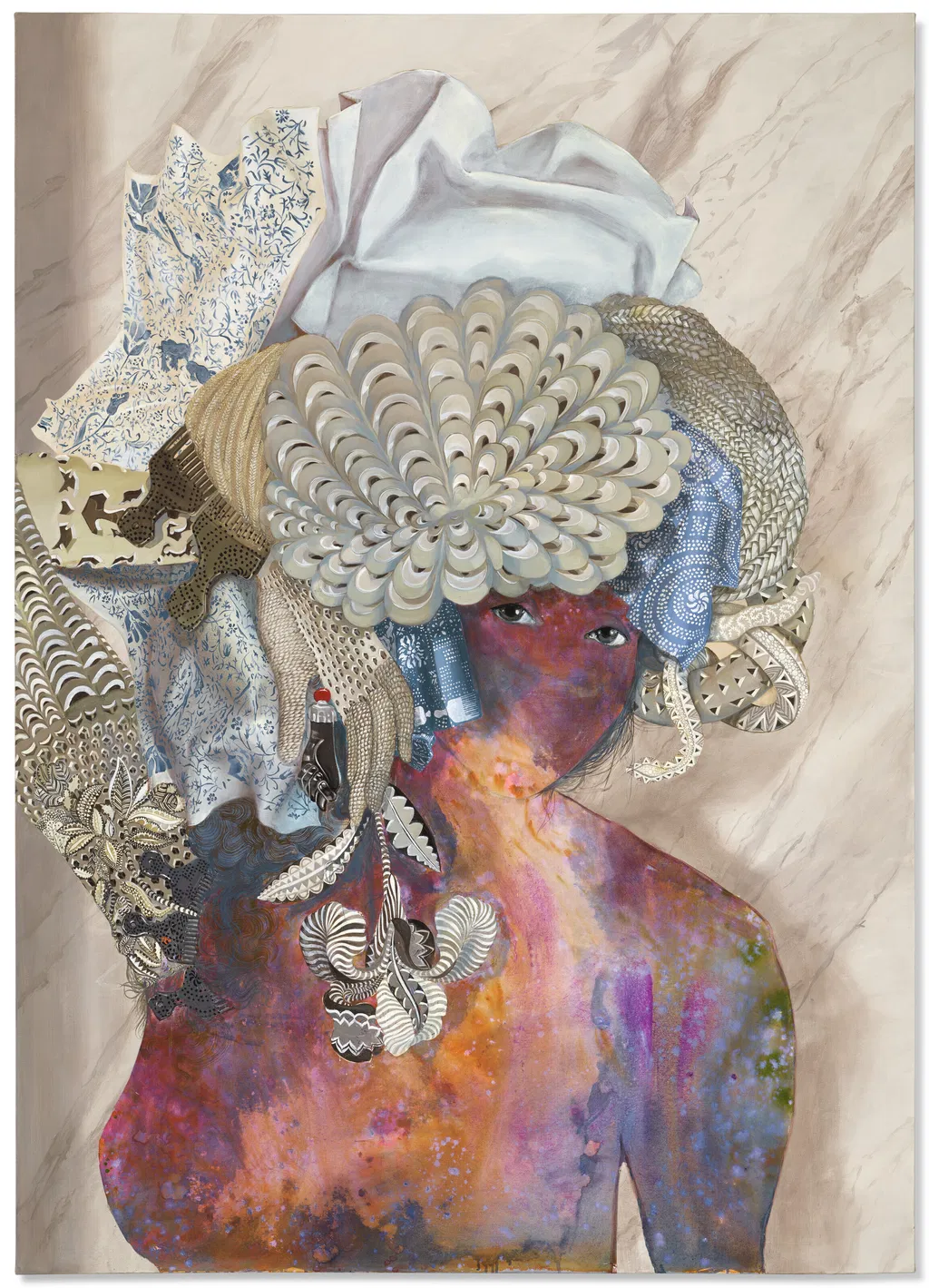 Josephine Judas GOAT (it does not disturb me to accept that there are places where my identity is obscure to me, and the fact that it amazes you does not mean I relinquish it). Image courtesy of Christie's