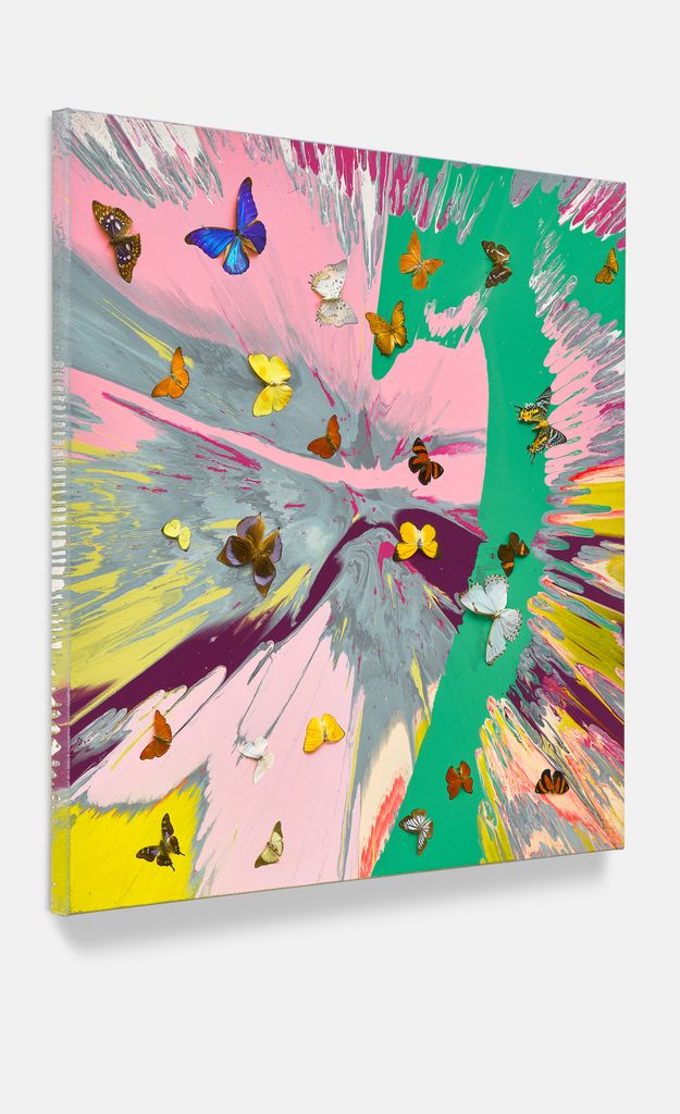 Beautiful Affection in all Directions Painting (with Butterflies) 2